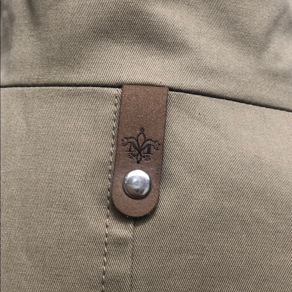 Mackage Estela belted Trench with leather trim - Picture 2 of 8